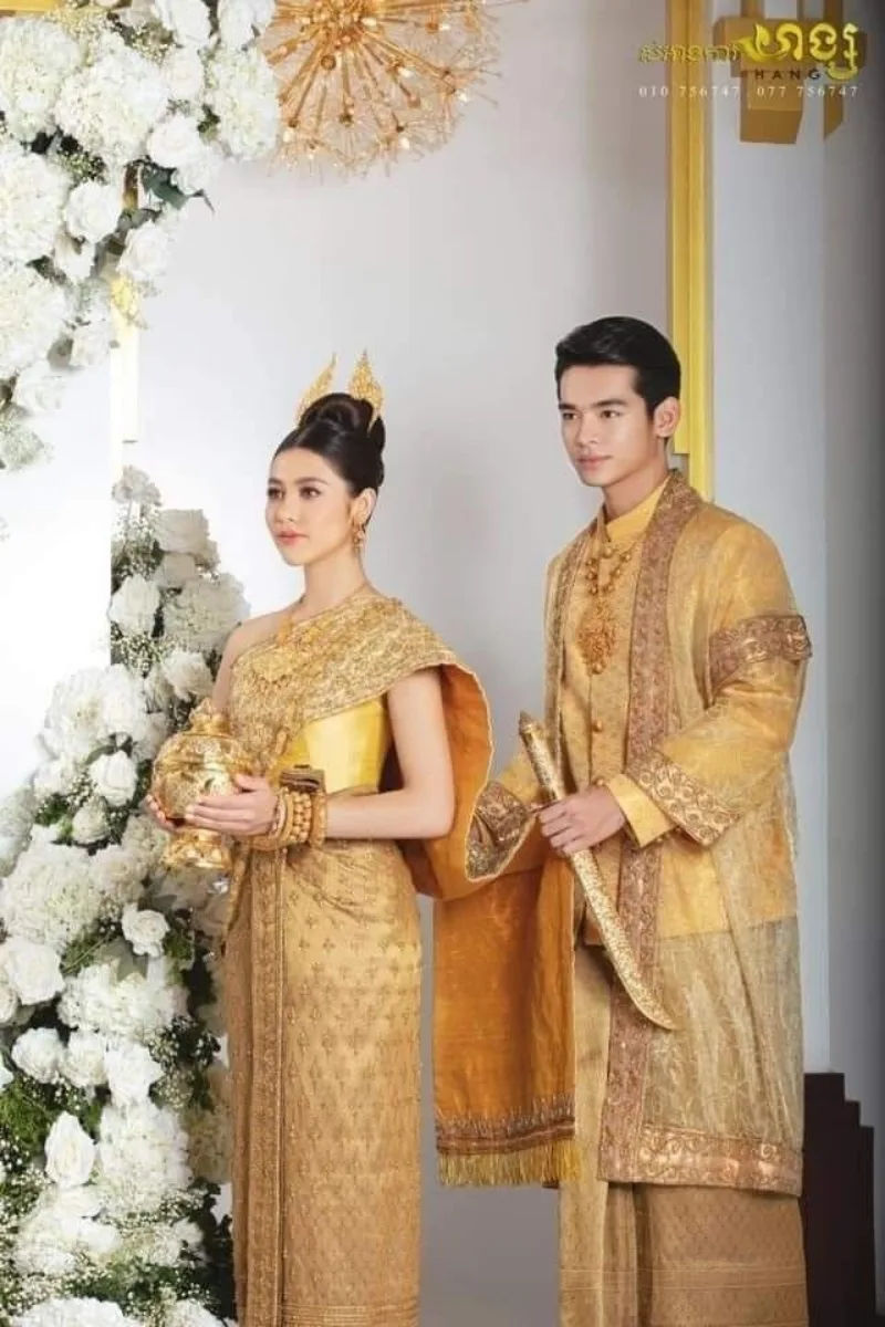 Nghi lễ Preah Thong Taong Sbai trong đám cưới truyền thống của người Khmer